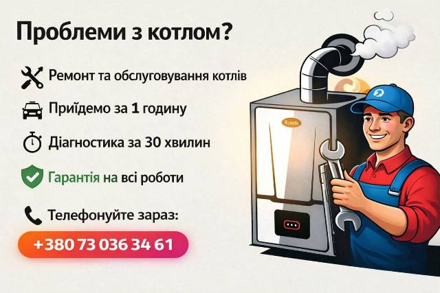 ремонт газових котлів